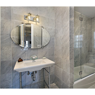 Éclairage pour salle de bain à intensité variable 2 lumières Fouad