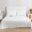 Ensemble de draps soyeux en rayonne de bambou rafraîchissant avec taie d'oreiller-108936213-108936212