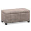 Repose-pieds rectangulaire avec rangement relevable Dover-1897544027