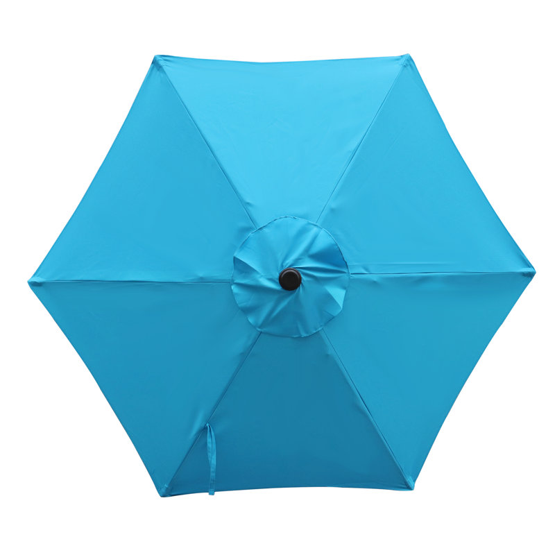Parasol de marché 89 po Regena, Bleu