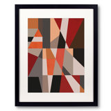 Geometric Pattern Print by Angel Estevez