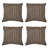 Decorative Compression Light Brown Faux Rabbit Fur Flannel Square Throw Pillow Covers With Inserts-4448260