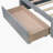 Sturdy Solid Rubber Wood Twin Bed With Two Spacious Drawers For Effortless Organization And Comfortable Sleep-561362128