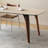 Unique and simple rectangular dining table-392605591