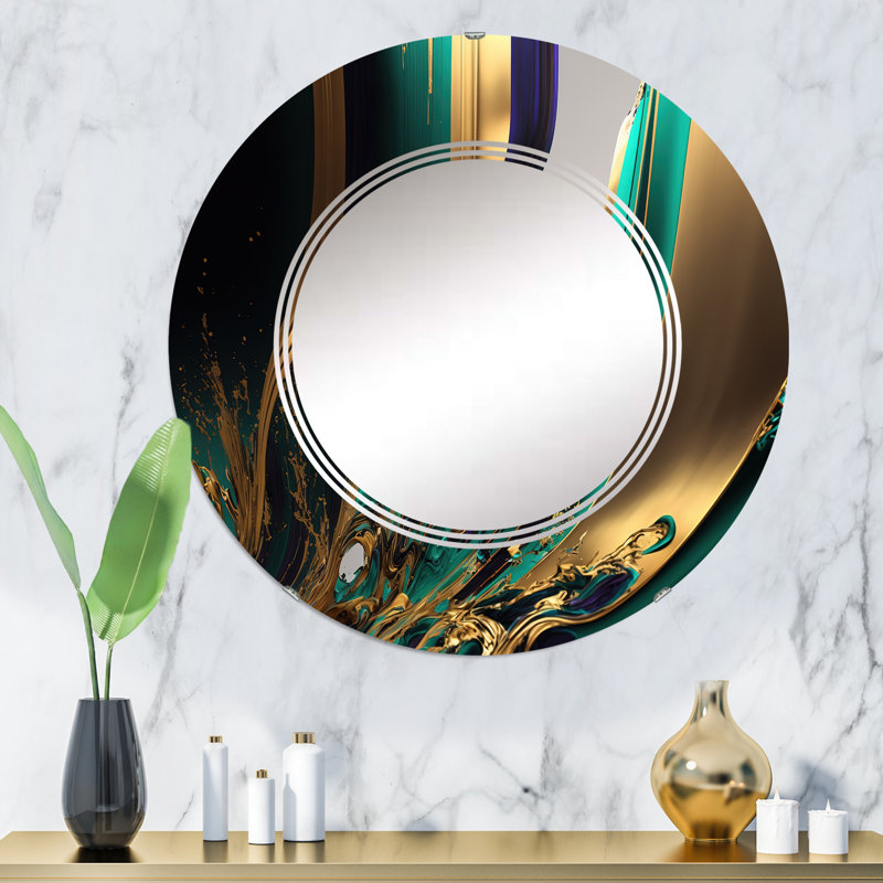 Miroir mural Primiana, 32 po x 32 po
