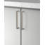 Poignée d'armoire de 3 à 4 po (96 mm) de Solar Series en nickel satiné moderne de Solar Series (paquet de 5)-113213766