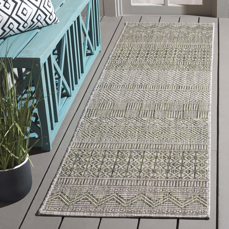 Jonko Performance Southwestern Indoor/Outdoor Area Rug, Runner 2'3" x 8'
