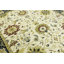 Tapis oriental crème crème à motif floral Osh Chobi 10 x 10 fait à la main Peshawar-107917385
