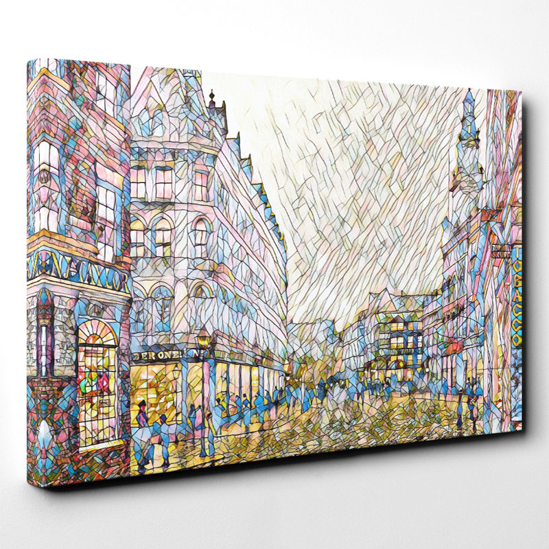 John Atkinson Grimshaw - Wrapped Canvas Print, 35cm H x 50cm W
