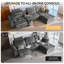 Canapé modulaire surdimensionné à 5 places en chenille avec canapé inclinable électrique double avec repose-tête-56991524