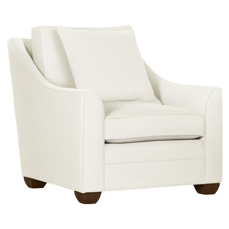 Chaise 37,5 po Nicholas, Peau de mouton Kempsey, La Havane