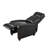 Black Faux Leather Recliner Chair