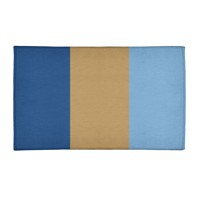 Chenille Striped Indoor Rug