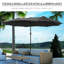 Brom 460cm X 270cm Rectangular Market Parasol-615824519