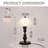 Roman Column Table Lamp