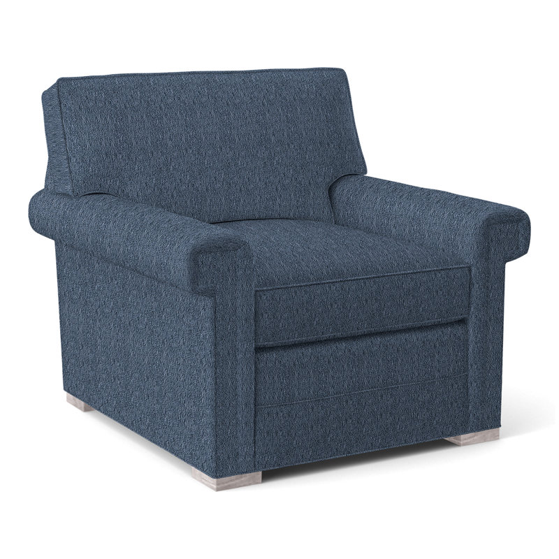Fauteuil 36 po Davidson, Non, Bleu Navada, Gris tourterelle