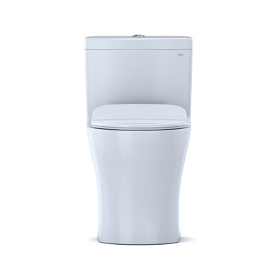 Aquia® Dual-Flush Elongated One-Piece Toilet with Tornado Flush (Seat Included)