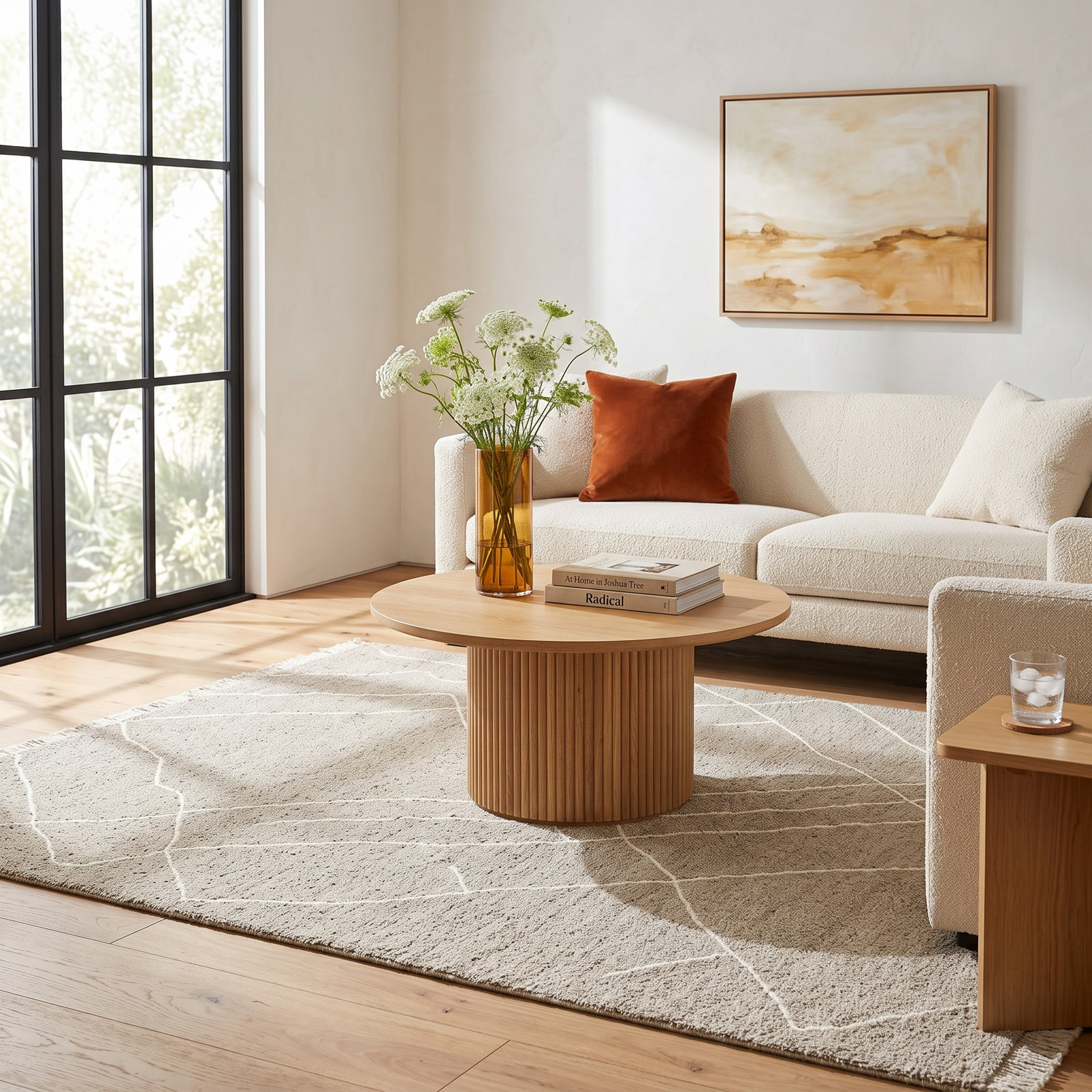 Peregrina Hand-Woven Geometric Rug, Rectangle 8' x 10'