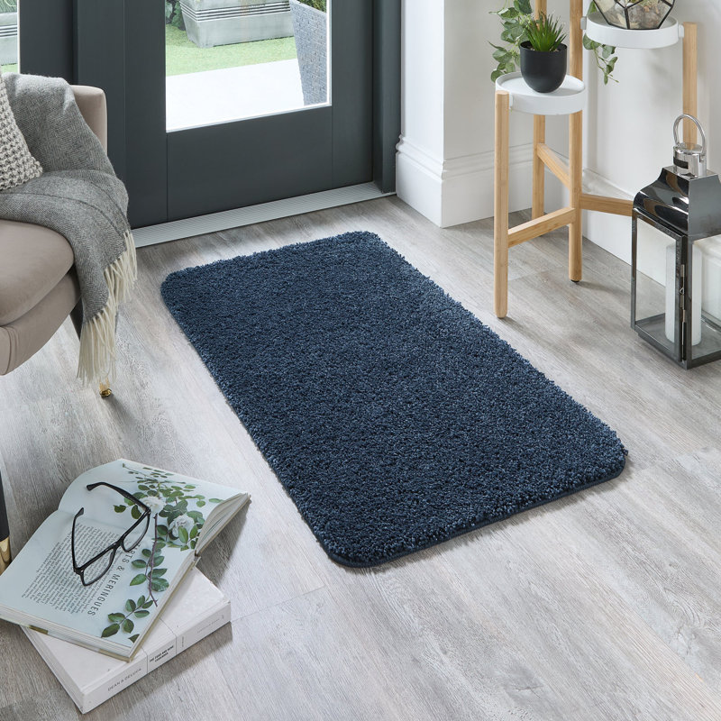 Solid Colour Machine Tufted Area Rug, Rectangle 100 x 150 cm