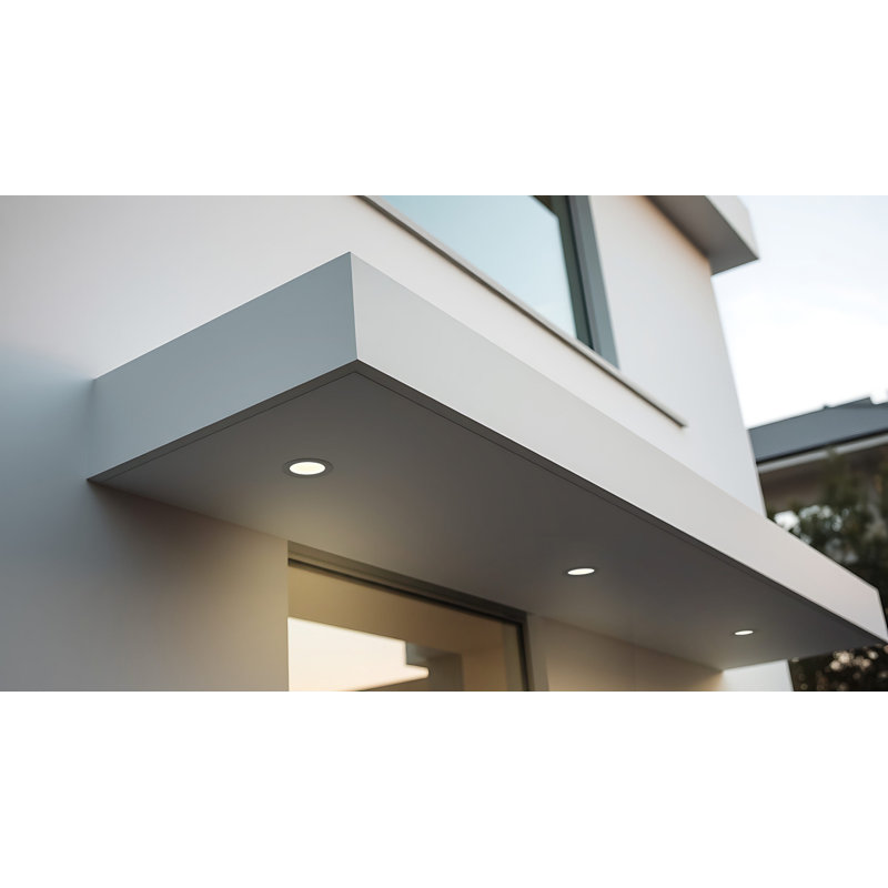 Reach 4 Inch Round LED Panel With 5CCT, Black