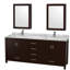 Sheffield 79" Double Bathroom Vanity Base Only-31336915
