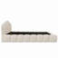 Structure de lit en velours pour grand lit-245604926