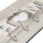 Alannah Wall 6 - Hook Wall Mounted Coat Rack