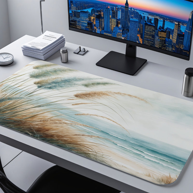 Polyester Desk Pad, 23.6x13.8
