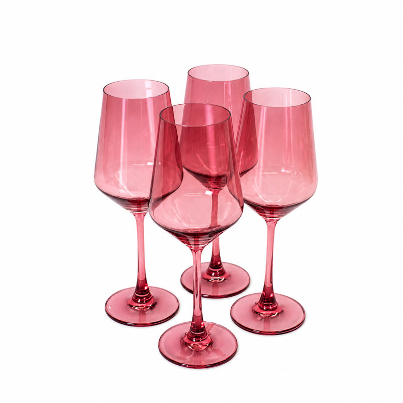 Ensemble de 4 verres à vin Mauvelous