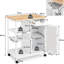 Karess Wood Kitchen Cart