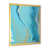 Toile avec cadre photo doré