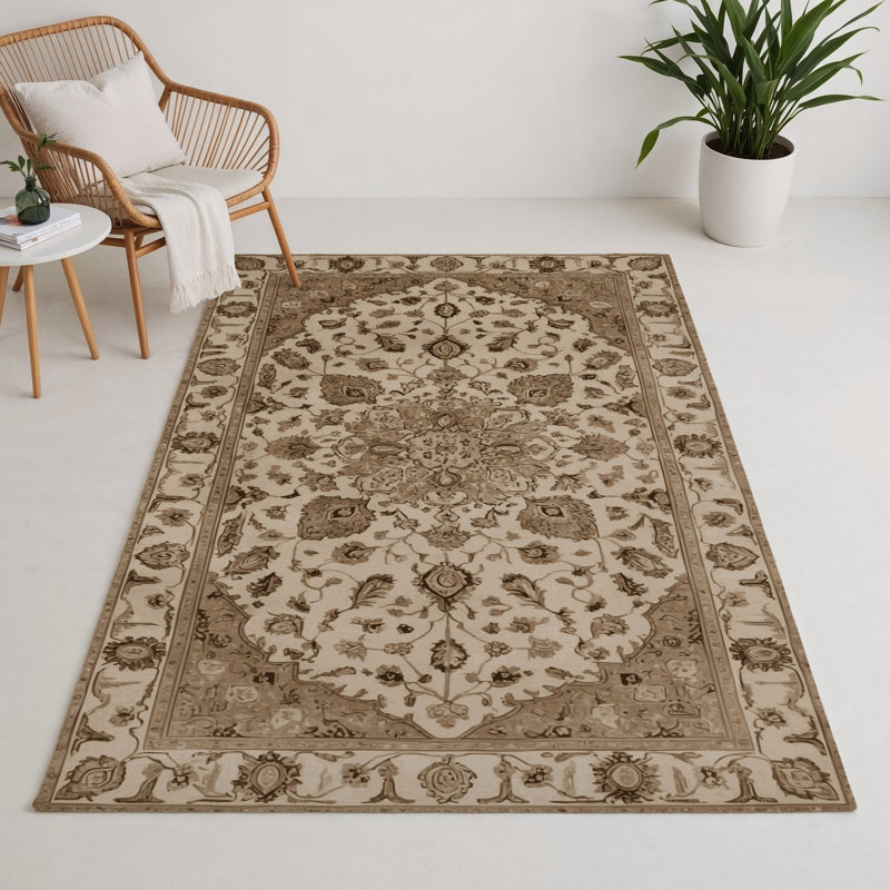 Tapis intérieur et extérieur Tabriz, Rectangle 5 pi x 7 pi