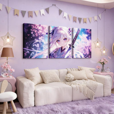 3 Piece Wrapped Canvas Print