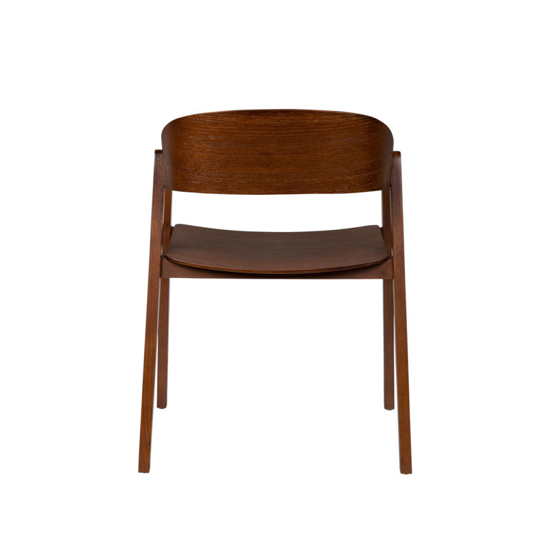 Westlake Solid Wood Arm Chair, Brown