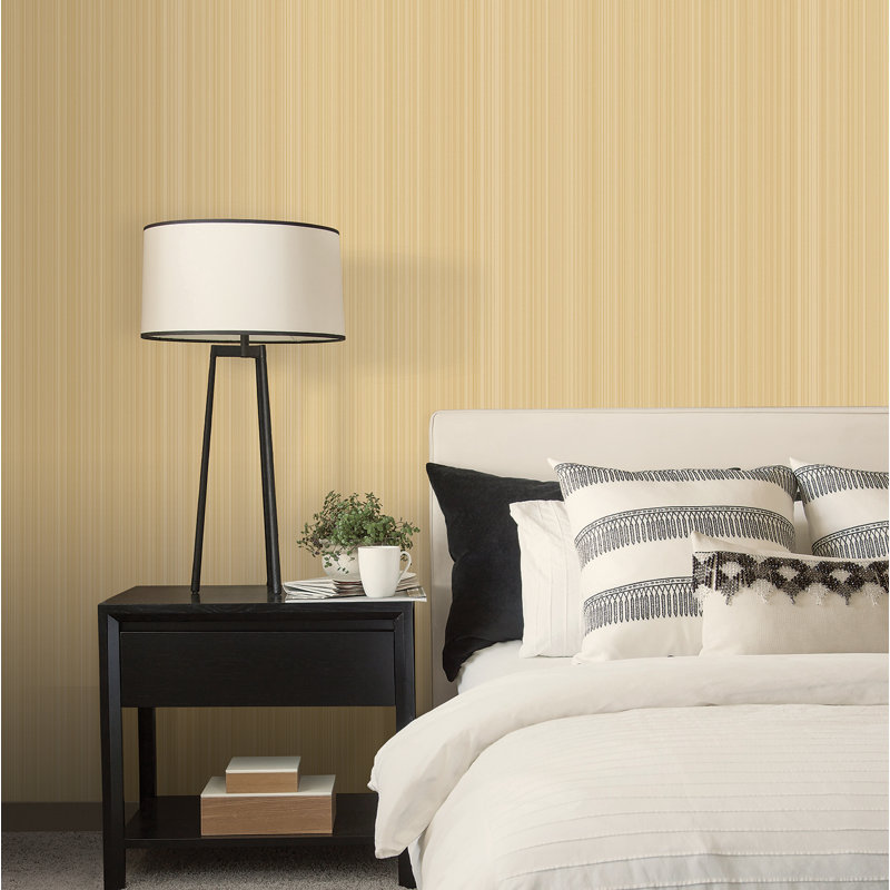 10m x 53cm Matte Wallpaper Roll, Yellow