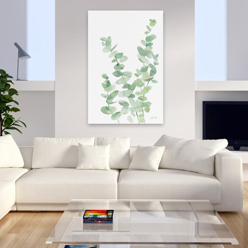 Contemporary And Minimalist Eucalyptus II, 48" H x 32" W