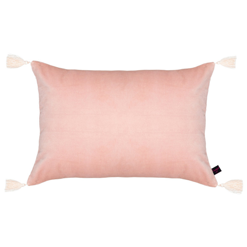 Cave Rectangular Cushion, Blush Pink