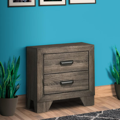 16.4'' W Solid Wood Nightstand