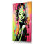 «Green and Pink Graffiti Woman Portrait II», art mural moderne femme-169539004-135809777