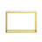 Wallace & Bay Marb White Sofa Table