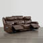 Canapé inclinable électrique en cuir véritable Zachery avec console multifonctionnelle-1631181292-1631181282