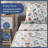 Kids Sheet Set, Soft Microfiber Bedding, Cozy & Breathable, Wrinkle Free Easy Care Bed Sheets-106537207-106537223