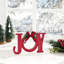 Noël «Joy» en bois 