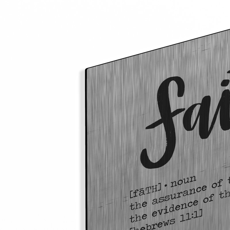 «Faith» par Imparfect Dust, H 12 po x l 16 po