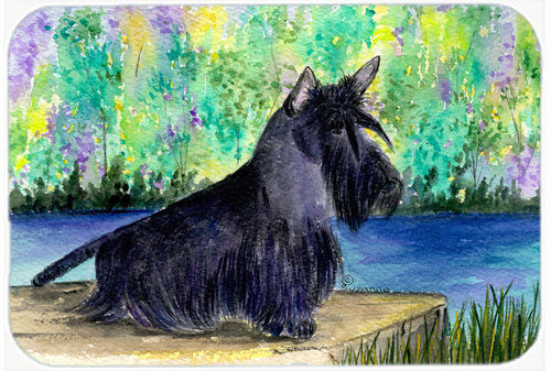 Planche à découper en verre terrier east urban home