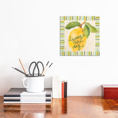 Squeeze The Day by Lanie Loreth - Wrapped Canvas Painting