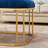 Otten Velvet Ottoman-516677682