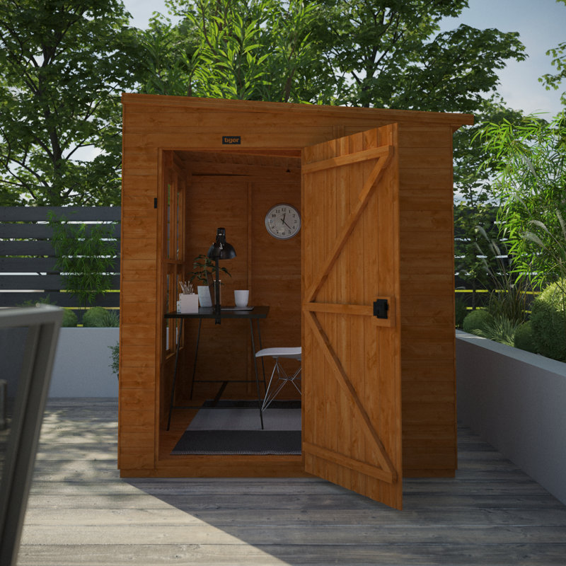 TigerFlex® Modular Buildings 8x6w Pent Summerhouse