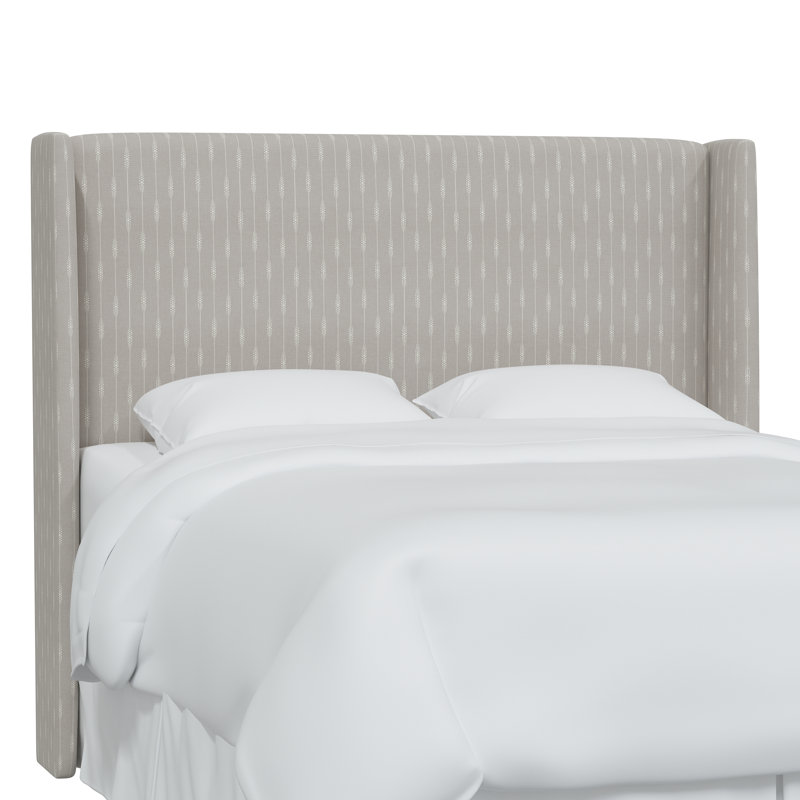 Upholstered Wingback Headboard, California King