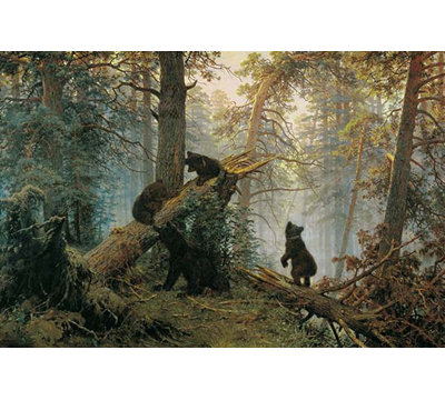 " Bears In The Forest Morning " by Ivan Shishkin